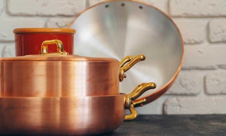 Clean Copper Cookware