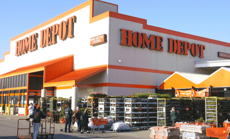 home depot survey banner