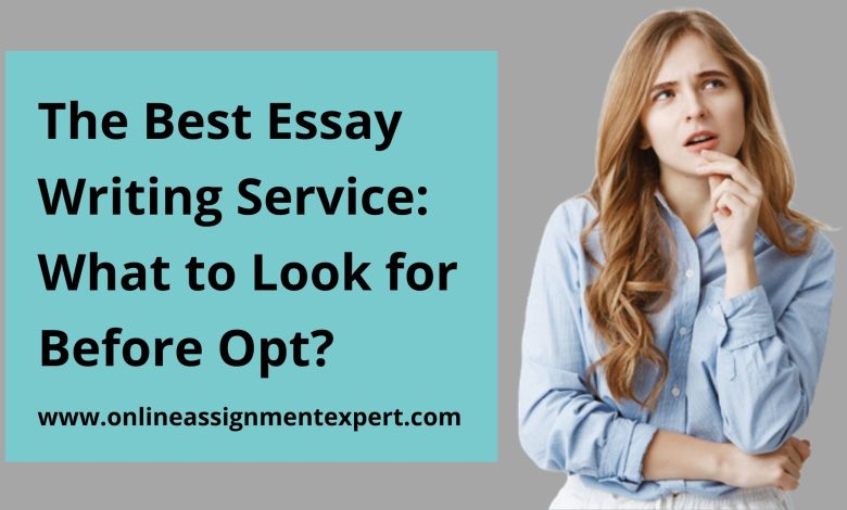 Essay Writing Service Australia