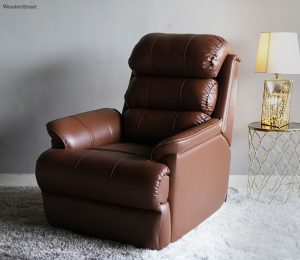 single recliner sofa