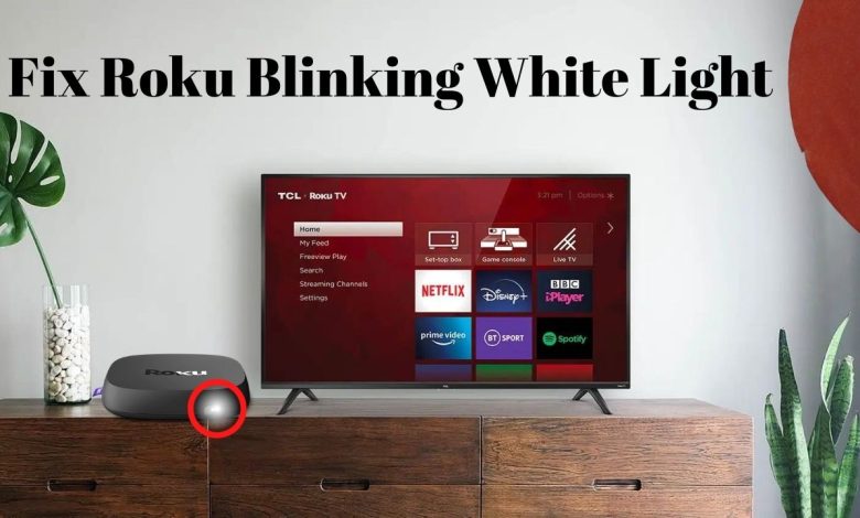 Roku Blinking white light