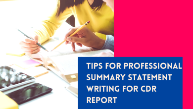 Tips For Professional Summary Statement Writing for CDR Report