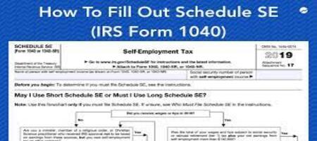 What is a Schedule SE 1040 Tax Form?