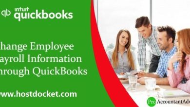 Change Employee Payroll Information through QuickBooks