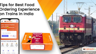 Tips for ordering food in train