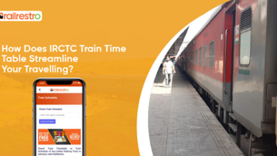IRCTC train time table